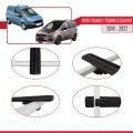Ford Transit/Tourneo Courier Post-Facelift 2018-2022 Arası ile Uyumlu BASIC Model Ara Atkı Tavan Barı Siyah 3 Adet