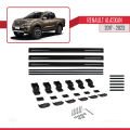 Renault Alaskan 2017-2023 Arası ile Uyumlu BASIC Model Ara Atkı Tavan Barı Siyah 3 Adet