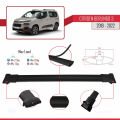 Citroen Berlingo 3 (K9) 2019-2022 Arası ile Uyumlu FLY Model Ara Atkı Tavan Barı Siyah 3 Adet