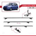 Hyundai Matrix (FC) 2001-2010 Arası ile Uyumlu BASIC Model Ara Atkı Tavan Barı Gri 3 Adet