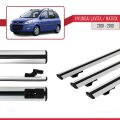 Hyundai Matrix (FC) 2001-2010 Arası ile Uyumlu BASIC Model Ara Atkı Tavan Barı Gri 3 Adet