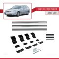 6-2012 Arası ile Uyumlu BASIC Model Ara Atkı Tavan Barı Gri 2 Adet