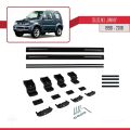 Suzuki Jimny 3 1998-2018 Arası ile Uyumlu BASIC Model Ara Atkı Tavan Barı Siyah 2 Adet