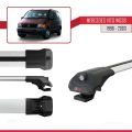 Mercedes Vito (W638) 1996-2003 Arası ile Uyumlu ACE-1 Ara Atkı Tavan Barı Gri 4 Adet