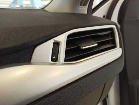 Ford Focus 2019+ Menfez Kaplama Silver 2 Parça (abs)