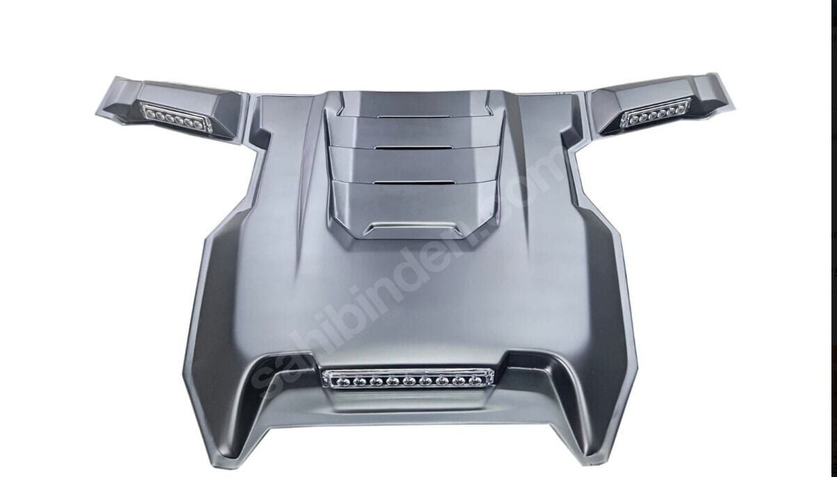 Ford Ranger 2023 ve Sonrası 3 Parca Kaput Skoop Ledli