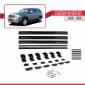 Lincoln Navigator 1998-2006 Arası ile Uyumlu BASIC Model Ara Atkı Tavan Barı Siyah 3 Adet