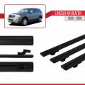 Lincoln Navigator 1998-2006 Arası ile Uyumlu BASIC Model Ara Atkı Tavan Barı Siyah 3 Adet