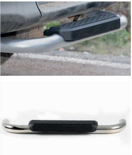 Mercedes X-Class 2017+ Uyumlu  Pick-Up Arka Basamak (Saturn Plus Chrome) AQM4WD PAK27