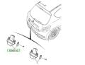 Peugeot 206 207 306 307 308 Partner Berlingo Plaka Lambası