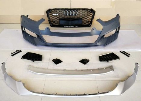 Audi A5 2016-2019 Rs5 Ön Tampon Panjur Seti