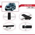 Kia Sportage 1997-2002 Arası ile Uyumlu BASIC Model Ara Atkı Tavan Barı Siyah 3 Adet