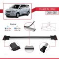 Ssangyong Stavic 2005-2012 Arası ile Uyumlu FLY Model Ara Atkı Tavan Barı Gri 2 Adet