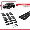 GMC Terrain 2010-2017 Arası ile Uyumlu FLY Model Ara Atkı Tavan Barı Siyah 3 Adet