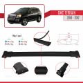 GMC Terrain 2010-2017 Arası ile Uyumlu FLY Model Ara Atkı Tavan Barı Siyah 3 Adet