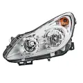 Opel Corsa D 2007 - 2010 Sol Krom Motorlu Far