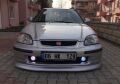 Honda Civic 1996-1999 Makyajsız Kasa CS Ön Tampon Eki Plastik
