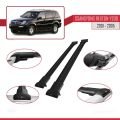 Ssangyong Rexton (Y200) 2001-2005 Arası ile Uyumlu FLY Model Ara Atkı Tavan Barı Siyah 2 Adet