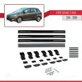 Ford Grand C-Max (C344) 2011-2019 Arası ile Uyumlu BASIC Model Ara Atkı Tavan Barı Siyah 3 Adet