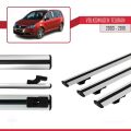 Volkswagen Touran (1T) Pre-Facelift 2003-2010 Arası ile Uyumlu BASIC Model Ara Atkı Tavan Barı Gri 3 Adet