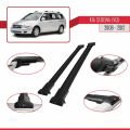 Kia Sedona 2 (VQ) 2006-2012 Arası ile Uyumlu FLY Model Ara Atkı Tavan Barı Siyah 2 Adet