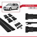 Kia Sedona 2 (VQ) 2006-2012 Arası ile Uyumlu FLY Model Ara Atkı Tavan Barı Siyah 2 Adet