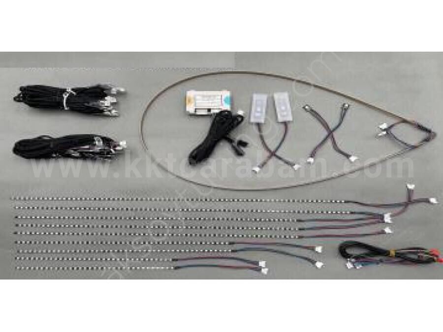 BMW 7 Serisi 2023 İç Ambiyans Aydınlatma