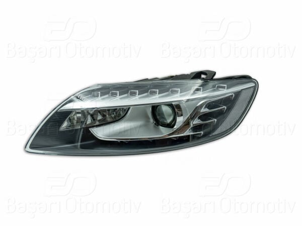 Audi Q7 2010-2015 Far Sol Bi-Xenon LED Viraj Aydınlatmalı Beyinli