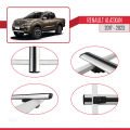 Renault Alaskan 2017-2023 Arası ile Uyumlu BASIC Model Ara Atkı Tavan Barı Gri 3 Adet