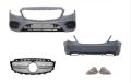 Mercedes W213 E Serisi Uyumlu Oem Amg Set (Ön Arka Tampon-Diamond Panjur-Egzozlar)