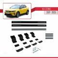 Kia Stonic 2017 ve Sonrası ile Uyumlu BASIC Model Ara Atkı Tavan Barı Siyah 2 Adet