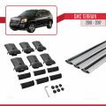 GMC Terrain 2010-2017 Arası ile Uyumlu FLY Model Ara Atkı Tavan Barı Gri 3 Adet