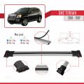 GMC Terrain 2010-2017 Arası ile Uyumlu FLY Model Ara Atkı Tavan Barı Gri 3 Adet