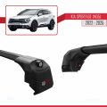 Kia Sportage 5 (NQ5) 2022 ve Sonrası (SUNROOFSUZ) ile Uyumlu ACE-2 Ara Atkı Tavan Barı Siyah 2 Adet