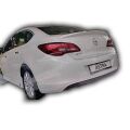 Opel Astra J Sedan Uyumlu Yedek Parça Spoiler Boyasız