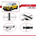 Kia Stonic 2017 ve Sonrası ile Uyumlu BASIC Model Ara Atkı Tavan Barı Gri 2 Adet