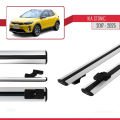 Kia Stonic 2017 ve Sonrası ile Uyumlu BASIC Model Ara Atkı Tavan Barı Gri 2 Adet