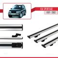 Kia Sportage 1997-2002 Arası ile Uyumlu BASIC Model Ara Atkı Tavan Barı Gri 3 Adet