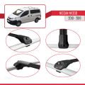 Nissan NV200 (M20) 2010-2019 Arası ile Uyumlu ACE-1 Ara Atkı Tavan Barı Siyah 3 Adet