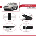 Kia Sportage 2 (JE) 2004-2009 Arası ile Uyumlu BASIC Model Ara Atkı Tavan Barı Siyah 2 Adet