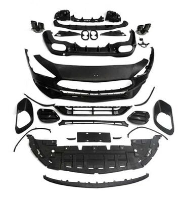 Mercedes W118 Cla 45 Uyumlu Full Body Kit (Ön Tampon-Panjur-Difüzör-Egzoz)