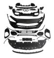 Mercedes W118 Cla 45 Uyumlu Full Body Kit (Ön Tampon-Panjur-Difüzör-Egzoz)