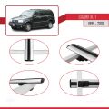 Suzuki XL-7 1998-2006 Arası ile Uyumlu BASIC Model Ara Atkı Tavan Barı Gri 3 Adet