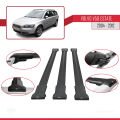 Volvo V50 2004-2012 Arası ile Uyumlu Fly Model Ara Atkı Tavan Barı Siyah 3 Adet