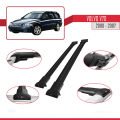 Volvo V70 2000-2007 Arası ile Uyumlu FLY Model Ara Atkı Tavan Barı Siyah 2 Adet
