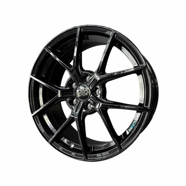 MSW P1 8x18 5x114,3 ET-45 Gloss Black-18L8 Takım Jant (4 Adet)