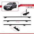 Volkswagen Tiguan (5N) 2007-2016 Arası ile Uyumlu BASIC Model Ara Atkı Tavan Barı Siyah 3 Adet