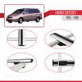Honda Odyssey 1995-1998 Arası ile Uyumlu BASIC Model Ara Atkı Tavan Barı Gri 3 Adet