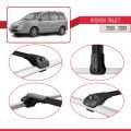 Hyundai Trajet 2000-2008 Arası ile Uyumlu ACE-1 Ara Atkı Tavan Barı Siyah 3 Adet