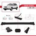 Subaru Outback 2010-2014 Arası ile Uyumlu FLY Model Ara Atkı Tavan Barı Siyah 2 Adet